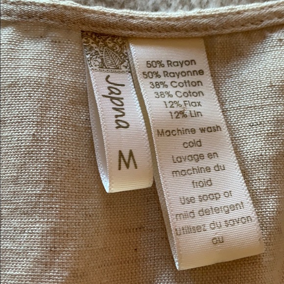 Japna Peplum Top. Size M. - Picture 2 of 3